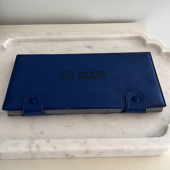 Vintage Basic Student Drafting Instrument Set - Picture 3 of 7